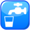 Potable Water emoji on Emojidex